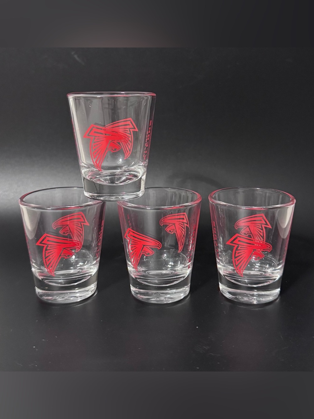 Atlanta Falcons 2oz Gameday Shot Glasses - Set of 4